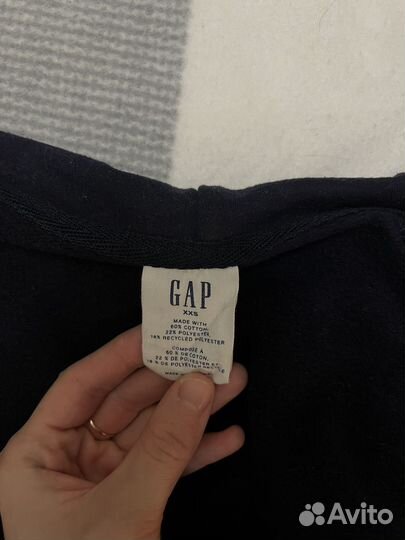 Толстовка худи зипка gap