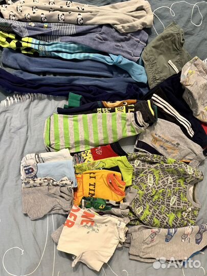 Детские вещи пакетомна мальчика 104-110