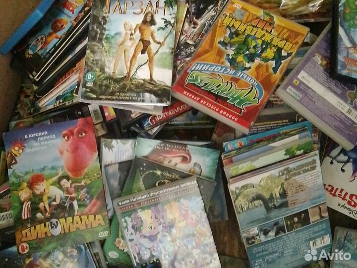 Диски детские фильмы игры