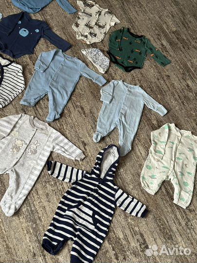 Детские вещи пакетом 56 62 для мальчика/девочки