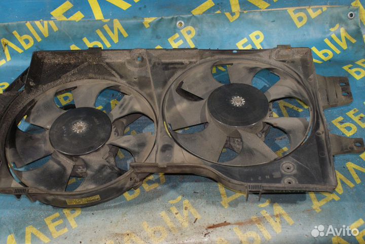 Диффузор + 2 электровентилятора Dodge Caravan 3