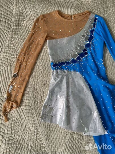 Платье костюм для фигурного катания Новое