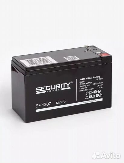 Аккумуляторы 12v 7А/Ч