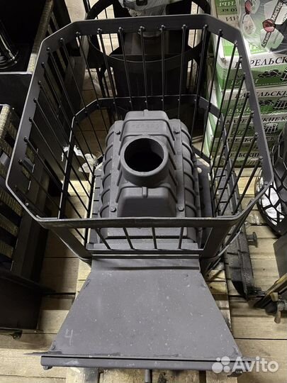 Печь для бани чугунная Сибирь 20панорама