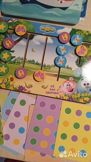 Деревянные развивающие игрушки пакетом