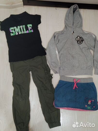 Пакет фирменных вещей 122-128