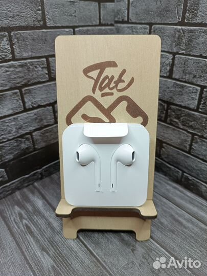 Оригинальные наушники apple earpods lightning