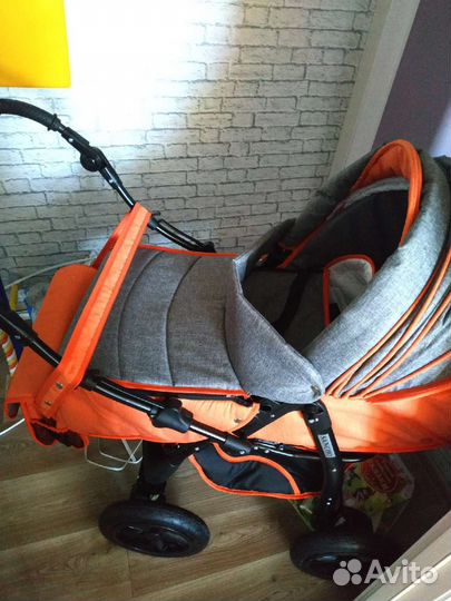 Коляска трансформер 3 в 1 бу