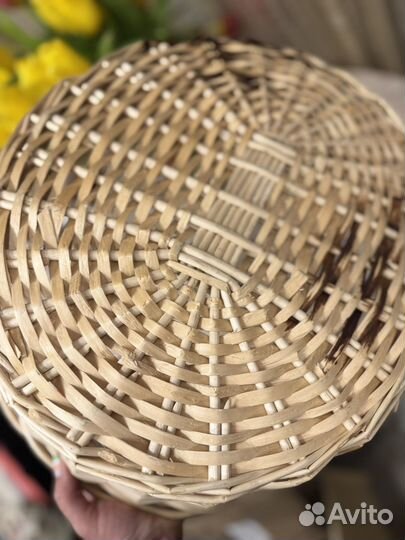 Корзина плетеная для грибов для овощей