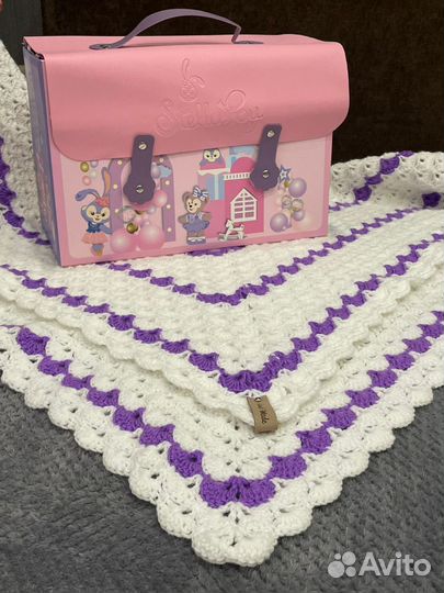 Плед ручной работы детский