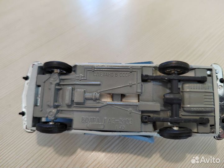 Модель автомобиля СССР газ волга 3102 гаи без ми