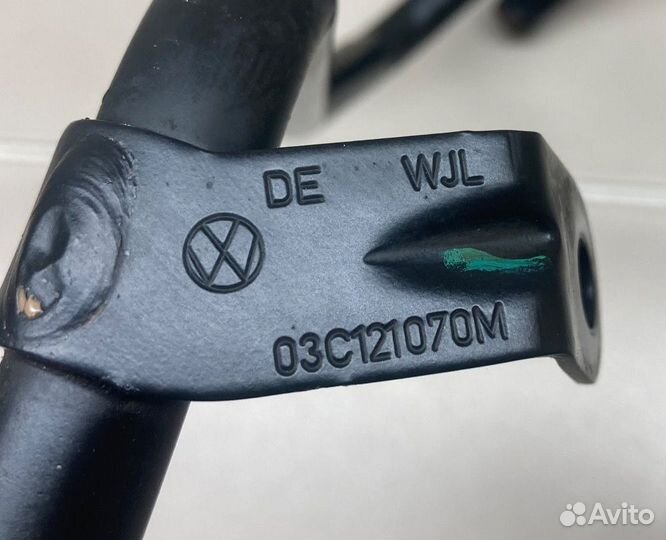 Трубки системы охлаждения Skoda Rapid 2013-2020