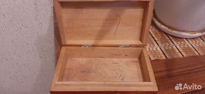 Шкатулка деревянная