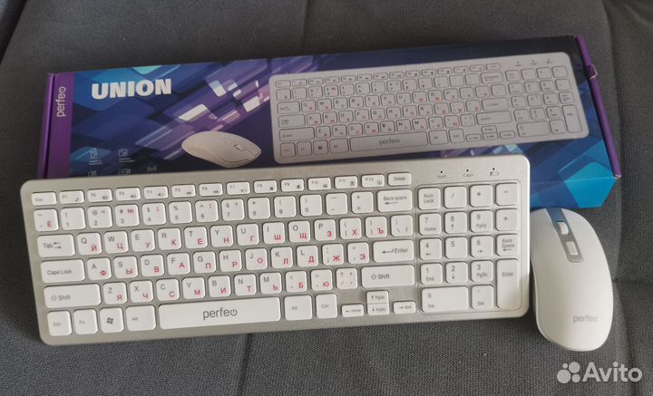 Беспроводная клавиатура и мышь, новые