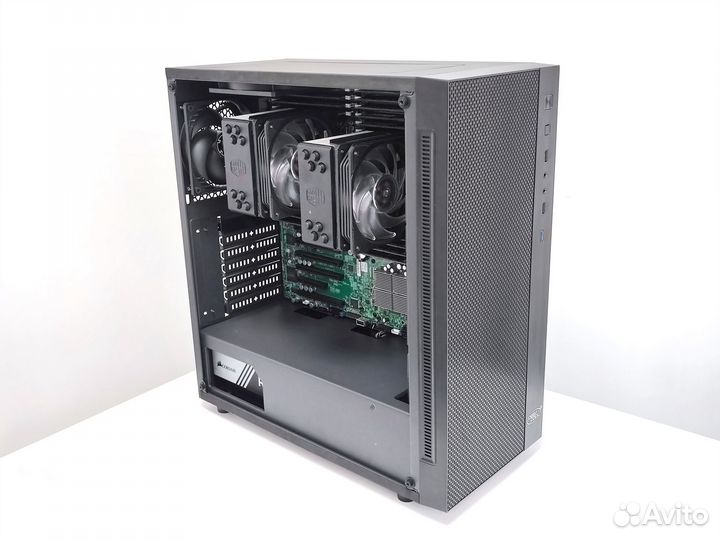 Сервер SuperMicro X9: E5-2696 v2, DDR3 128-1536Gb