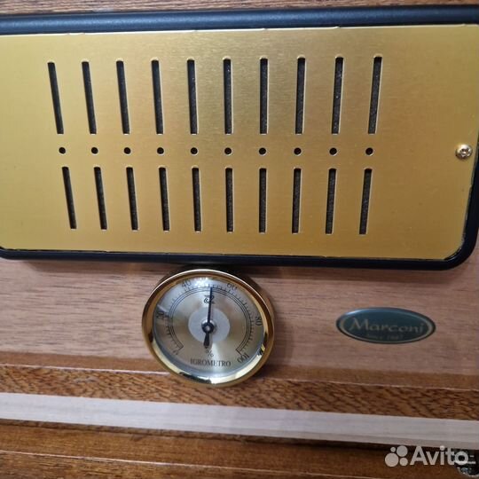 Хьюмидор, дерево+ кожа, Marconi,Италия