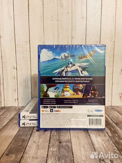 Astro bot ps5 диск Русская обложка (Новый)