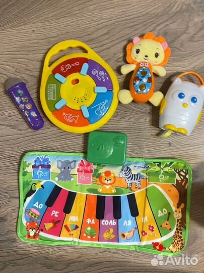 Музыкальные игрушки пакетом