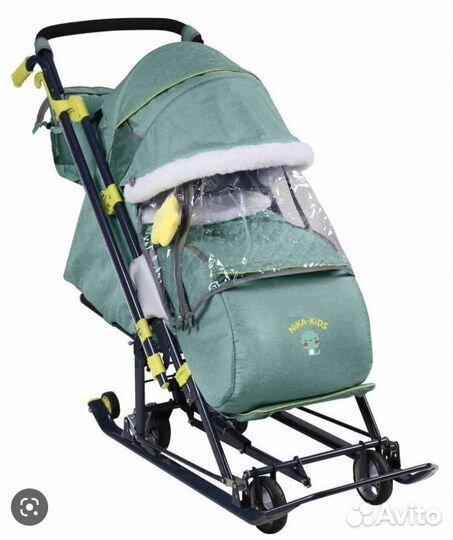 Детские санки коляска