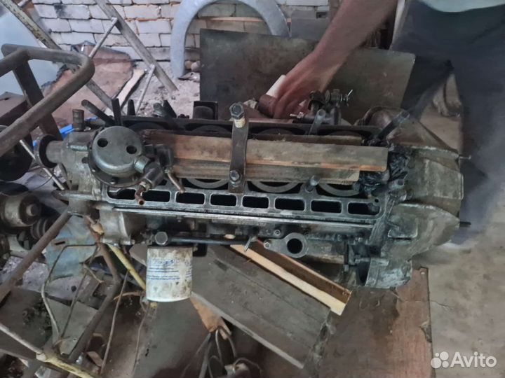 Блок цилиндров в сборе двс газ волга 402