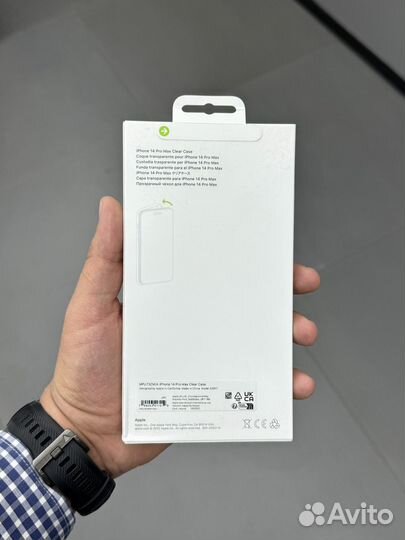 Apple Clear Case на iPhone 14 Pro Max