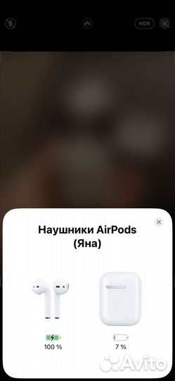 Наушники apple airpods 2