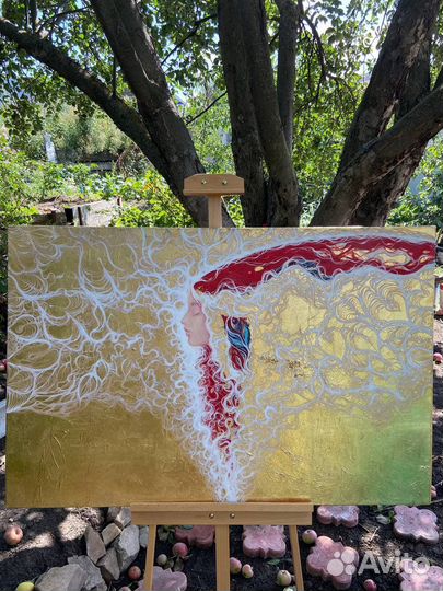 Большая интерьерная картина Ангел