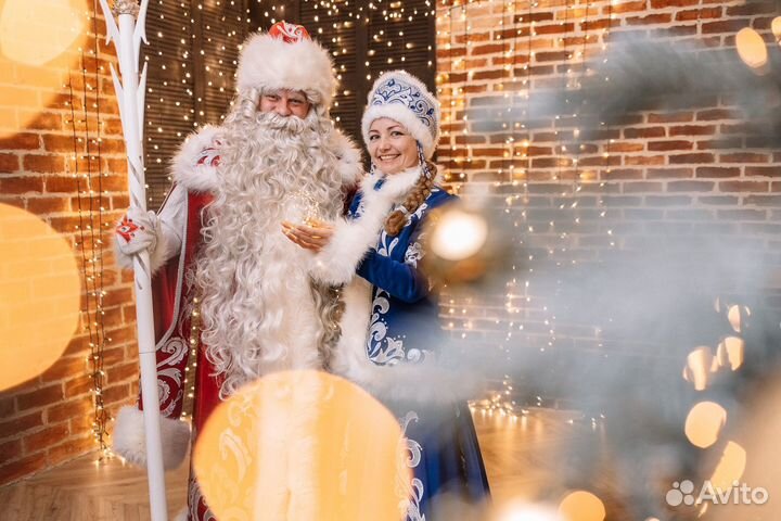 Дед мороз и снегурочка