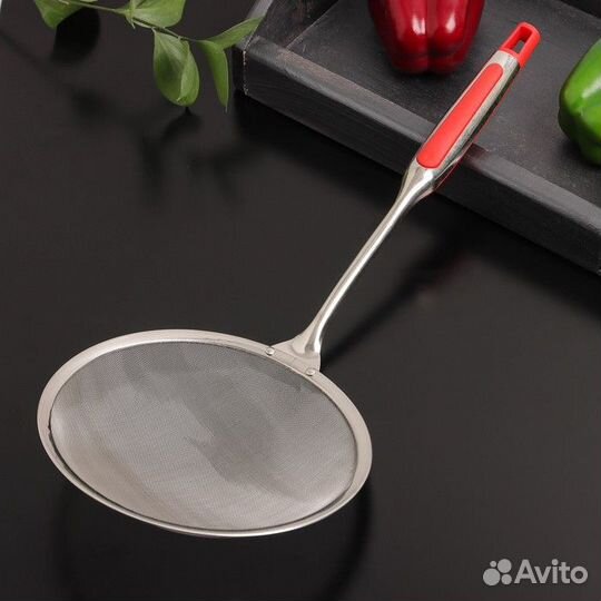 Сито Доляна «Краски», для снятия пены, d18 см