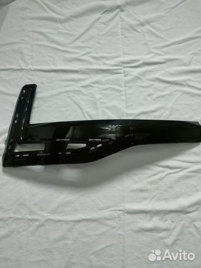 Накладка бампера переднего L и R Москвич 3