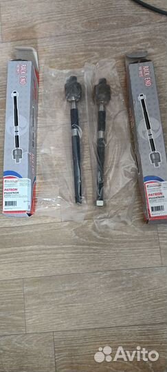 Наконечники рулевой тяги, тяга рулевая и пыльники