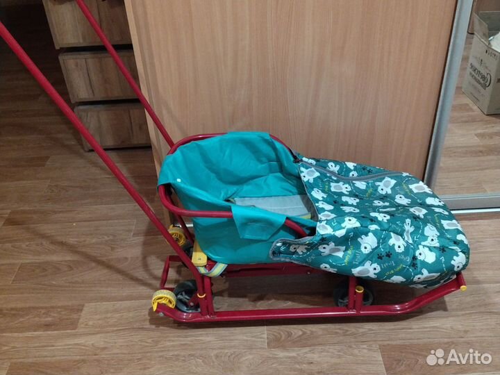 Санки коляска ника