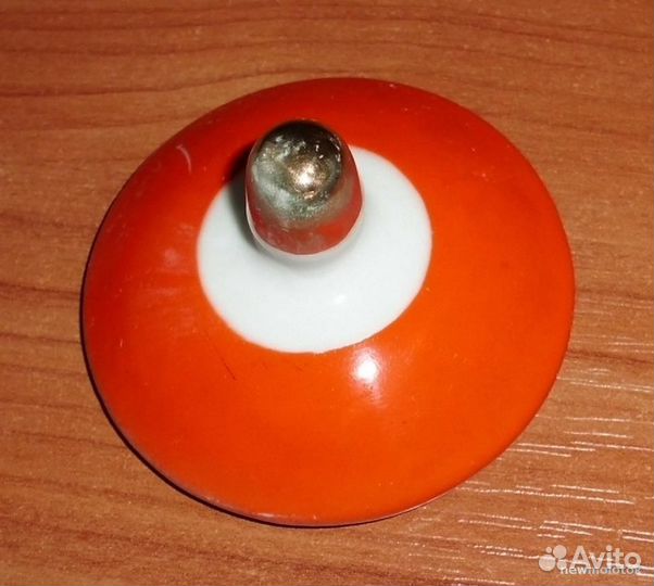 Крышка фарфор СССР диаметр 7 см