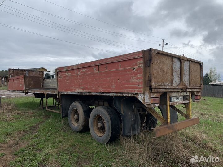Полуприцеп контейнеровоз Ackermann-Fruehauf CS20, 1979