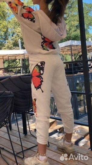 Костюм спортивный Турция с бабочками спортшик