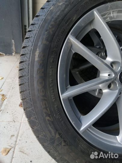 Колеса R18 липучка Continental