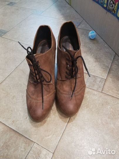 Ботильоны натуральная кожа