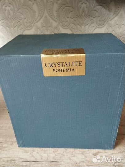 Новые бокалы для шампанского Bohemia Crystal, 6шт