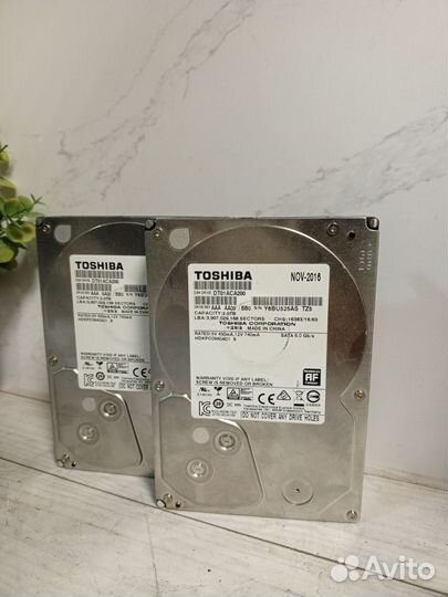 Жесткие диски Toshiba 2TB