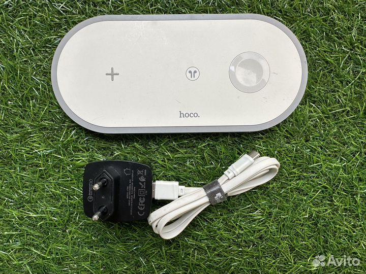 Беспроводное зарядное устройство Hoco CW24 3 в 1
