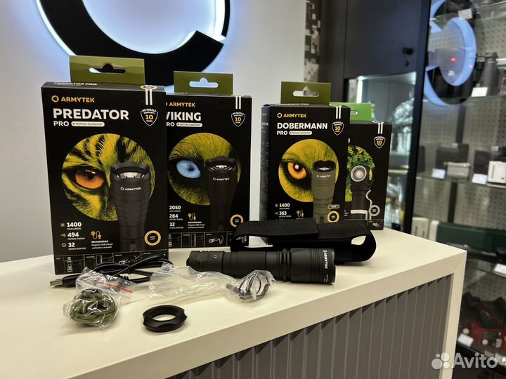 Фонари Armytek новые