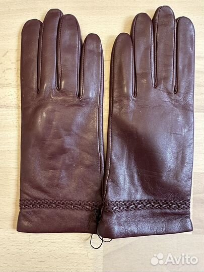 Перчатки женские кожаные 8 размер