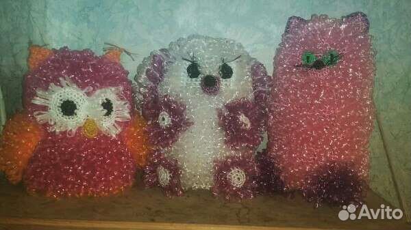 Мочалки ручной работы