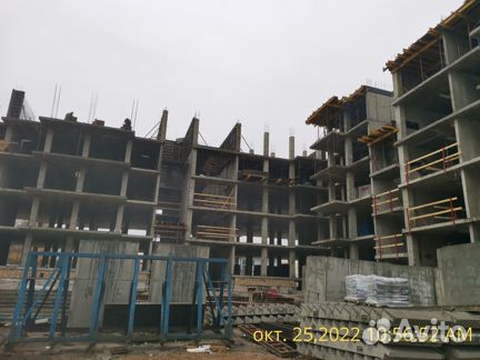 Ход строительства ЖК «Заречье Park» 4 квартал 2022