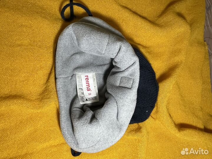 Шапка для мальчика зимняя Reima 52 размер