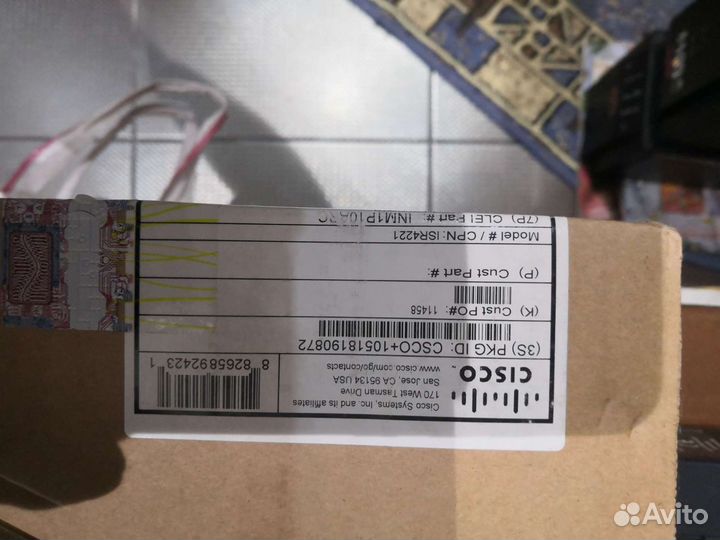 Новый Роутер Cisco 1751V для банка, офиса