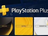 Подписка ps plus extra deluxe 1-12 мес под ключ