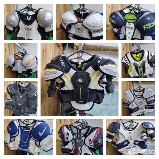 Детская хоккейная форма нагрудник щитки коньки