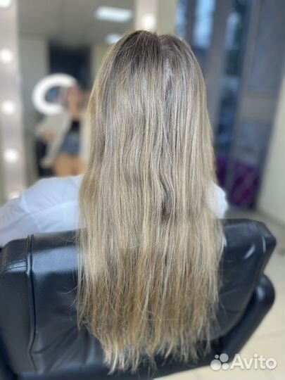 Кератиновое выпрямление волос