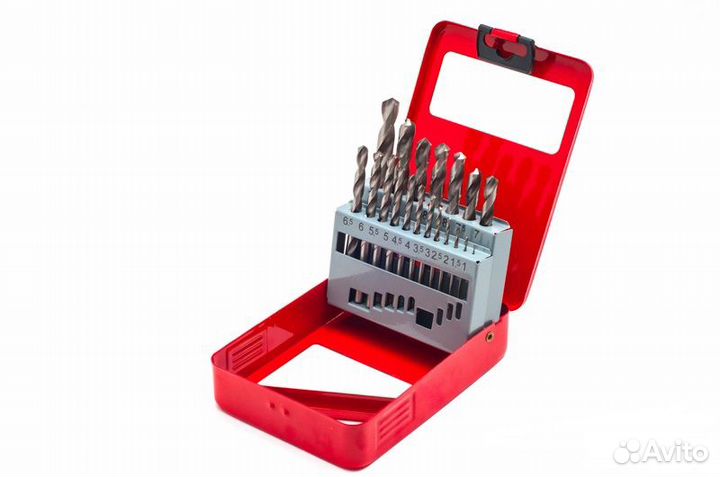 Набор свёрл по металлу (1-10мм через 0,5мм)